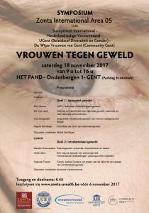 Community Gent steunt wereldwijde actie van Zonta